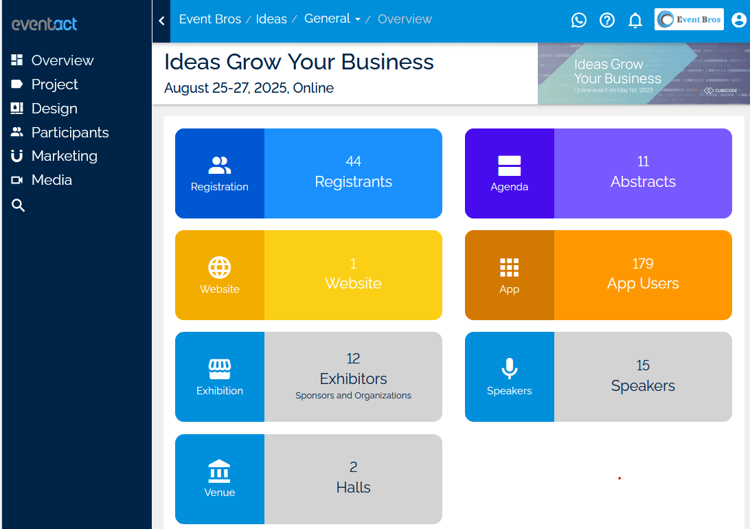 Project level settings in Back Office