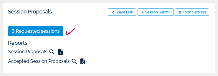 רשימת הצעות מושב שהוגשו